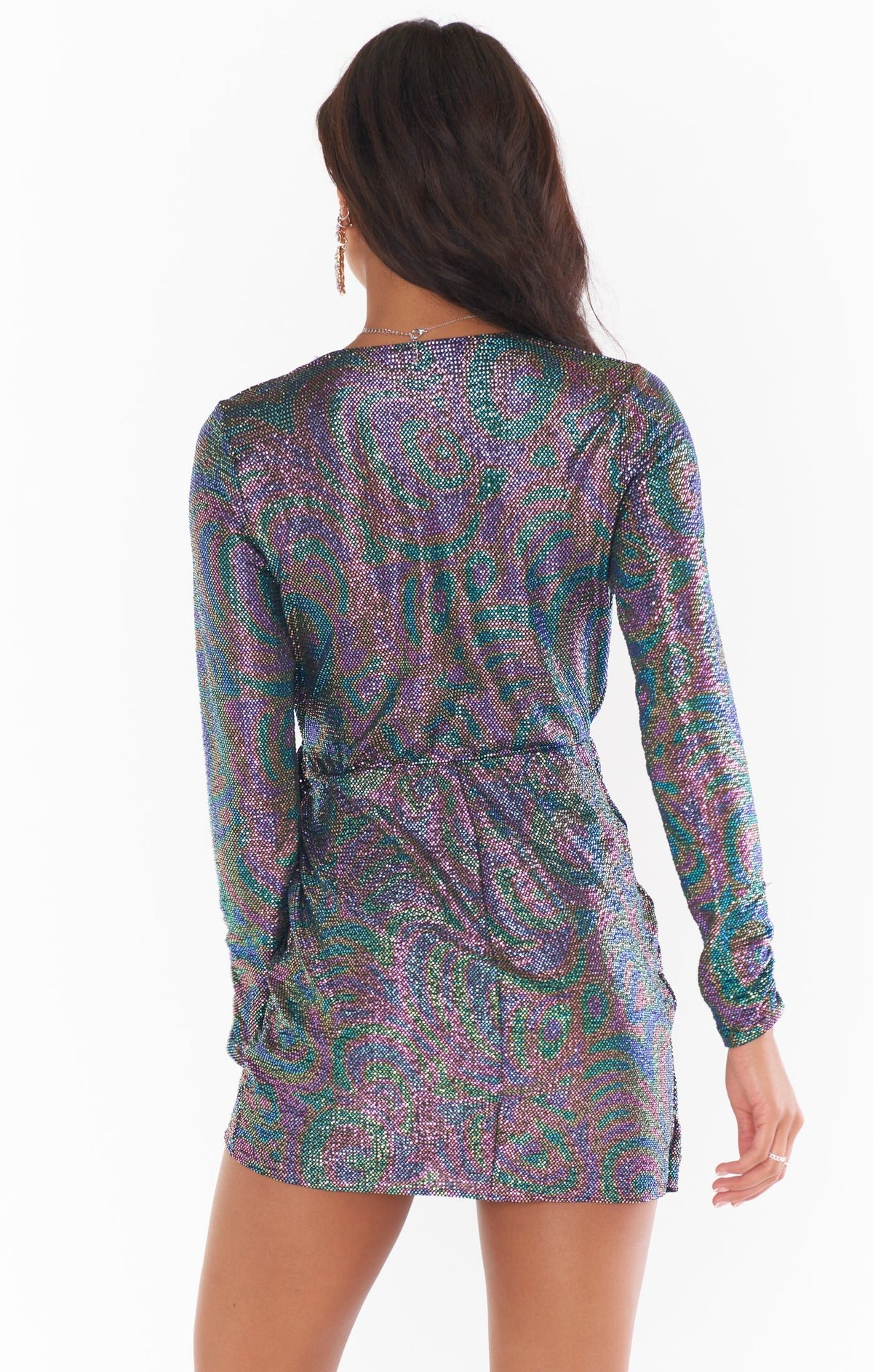 Shop Show Me Your Mumu Show Me Your Mumu Kimora Cosmo Confetti Mini Dress online at Spoiled Brat