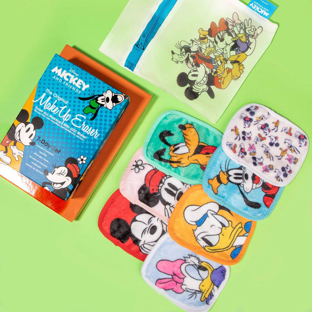 Shop Makeup Eraser Makeup Eraser Mickey & Friends 7-Day Set online at Spoiled Brat