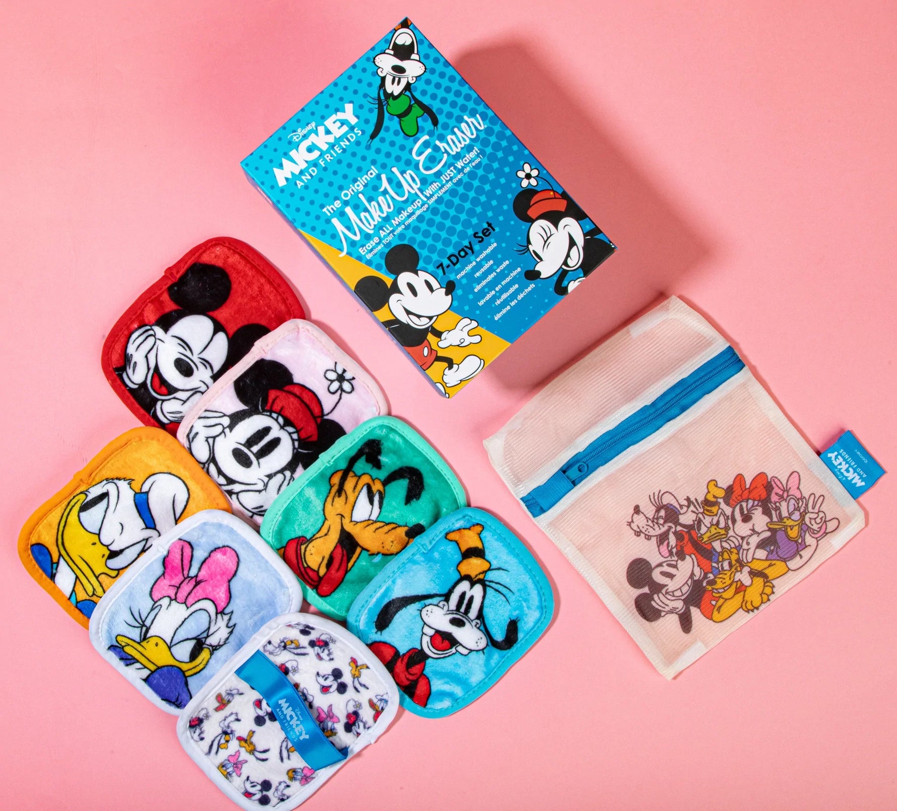 Shop Makeup Eraser Makeup Eraser Mickey & Friends 7-Day Set online at Spoiled Brat