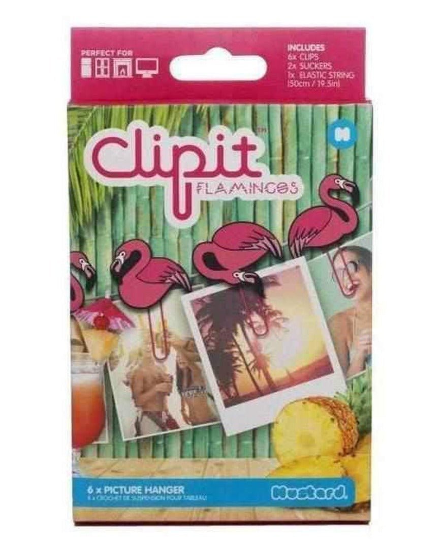 Shop Mustard Mustard ClipIt Flamingo Photo Hangers online at Spoiled Brat