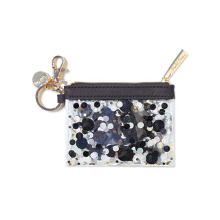 Shop Packed Party Spirit Squad Blackout Black Keychain Purse - Premium Purse from Packed Party Online now at Spoiled Brat 