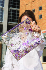 Shop Packed Party Packed Party Spirit Squad Purple Crush Confetti Everything Pouch online at Spoiled Brat