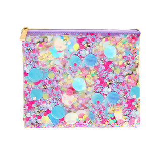 Shop Packed Party Shell-ebrate Everything Pouch Bag - Premium Clutch Bag from Packed Party Online now at Spoiled Brat 