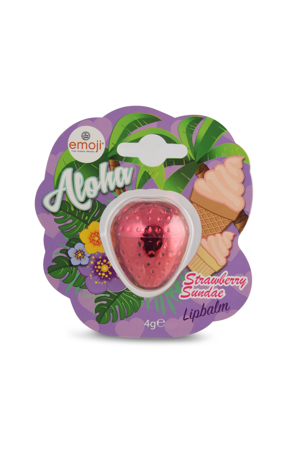Buy Emoji Tropical Strawberry Flavour Lipbalm at Spoiled Brat  Online - UK online Fashion &amp; lifestyle boutique