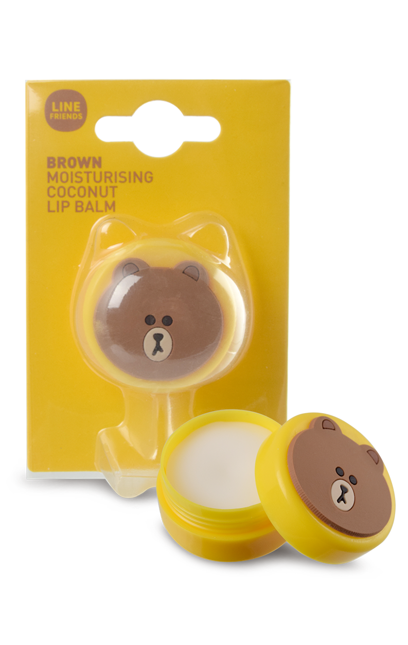 Buy Line Friends Round Brown Bear Lipbalm at Spoiled Brat  Online - UK online Fashion &amp; lifestyle boutique