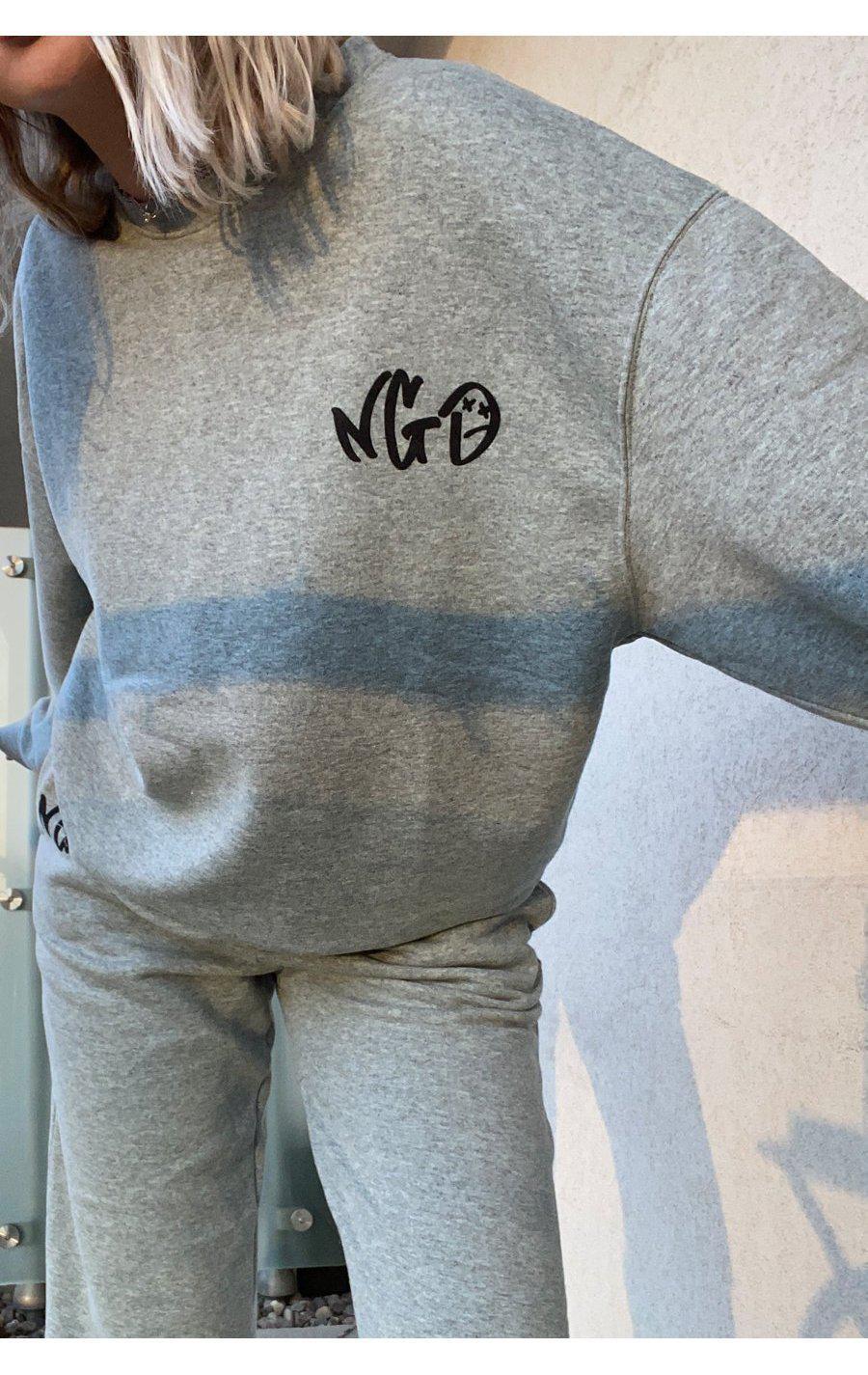 Buy New Girl Order Sage Graffiti Style Sweatshirt Top at Spoiled Brat  Online - UK online Fashion &amp; lifestyle boutique