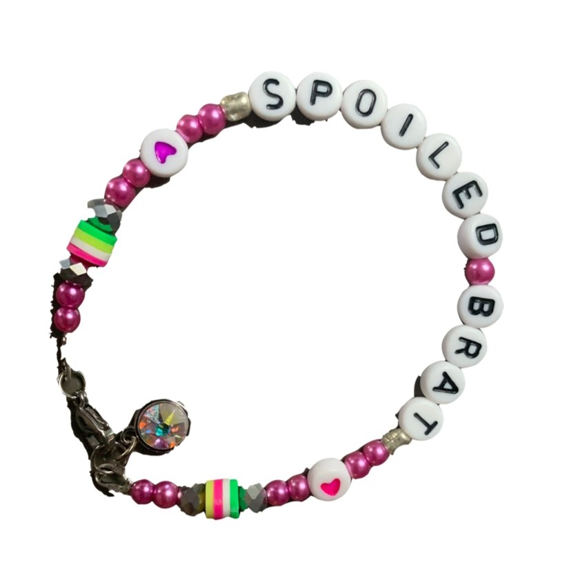 Shop Rad &amp; Refined Spoiled Brat Beaded Bracelet - Premium Anklet from Rad and Refined Online now at Spoiled Brat 