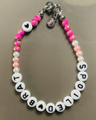 Rad & Refined Spoiled Brat Beaded Bracelet Anklet by Rad and Refined as seen on celebrities
