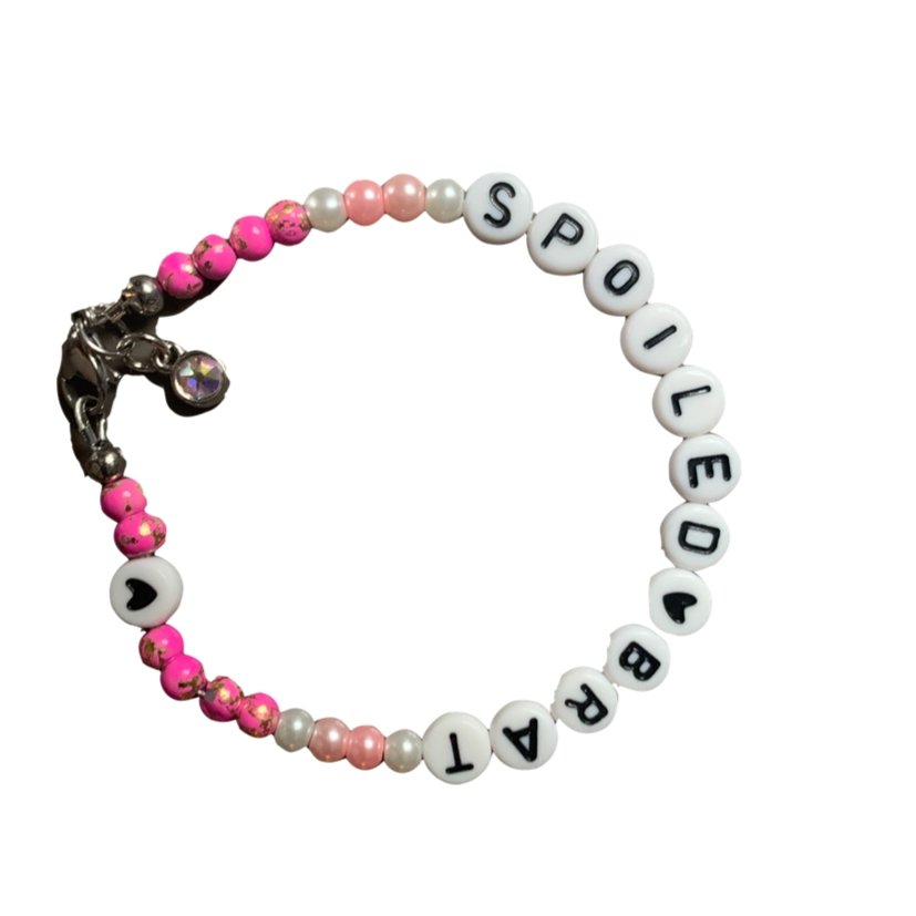 Shop Rad &amp; Refined Spoiled Brat Beaded Bracelet - Premium Anklet from Rad and Refined Online now at Spoiled Brat 