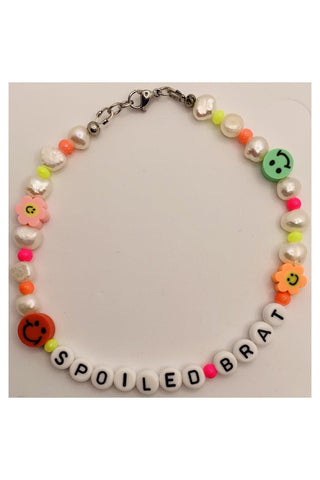 Shop Rad & Refined Spoiled Brat Flower Power Ankle Bracelet - Premium Anklet from Rad and Refined Online now at Spoiled Brat 