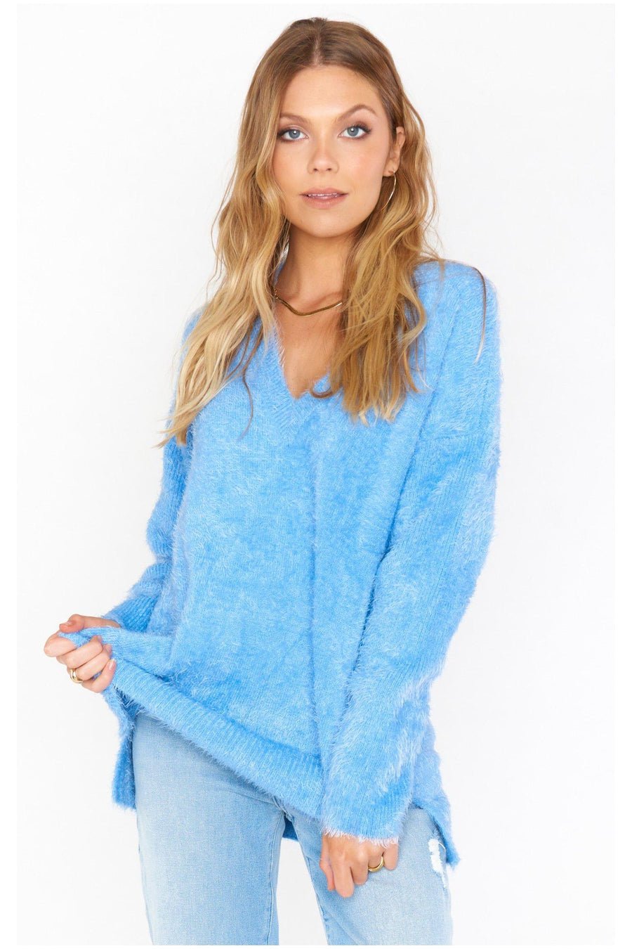Shop Show Me Your Mumu Cozy Fuzzy Forever Knit Jumper - Premium Jumper from Show Me Your Mumu Online now at Spoiled Brat 