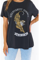 Show Me Your Mumu Oliver University Tiger Graphic Tee T-Shirt by Show Me Your Mumu as seen on celebrities