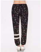 Sundry Clothing Stripe Stars Classic Sweatpants Sweatpants by Sundry as seen on celebrities