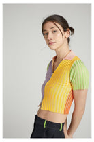 The Ragged Priest Shine Knit Top as seen on Chloe Meadows Knit Jumper by The Ragged Priest as seen on celebrities