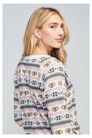 Shop Wildfox Sweet Stitch Sommers Christmas Sweater - Spoiled Brat  Online