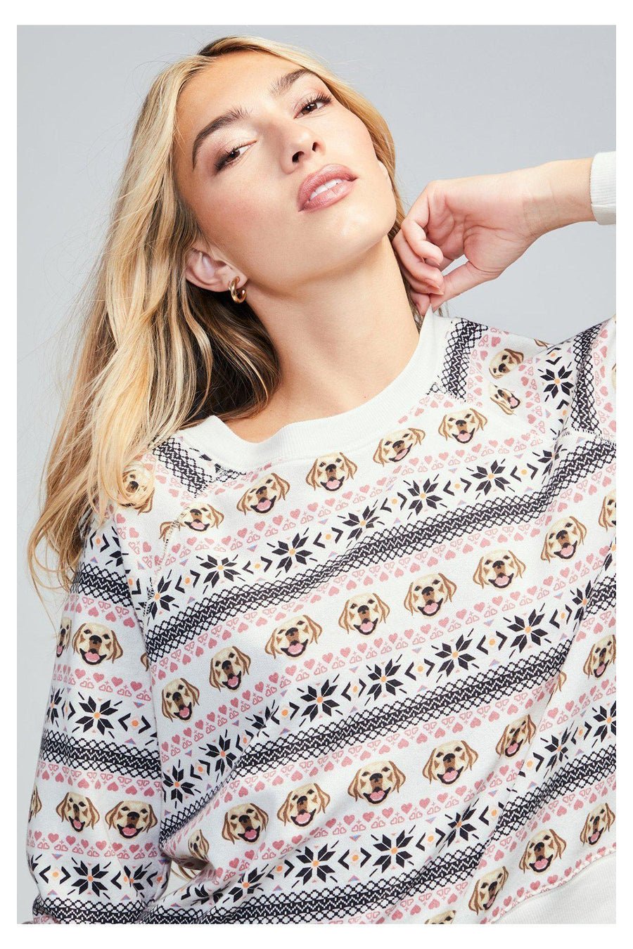 Shop Wildfox Wildfox Sweet Stitch Sommers Christmas Sweater online at Spoiled Brat