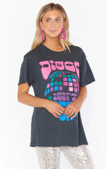 Shop Show Me Your Mumu Show Me Your Mumu Travis Tee Disco Graphic online at Spoiled Brat