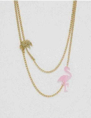 Shop Suzywan DELUXE Flamingo Layering Necklace - Spoiled Brat  Online