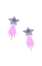 Suzywan DELUXE Falling Star Acrylic Earrings Earrings by Suzywan DELUXE as seen on celebrities