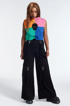 The Ragged Priest Destroy Knit Sleeveless Jumper Jumper by The Ragged Priest as seen on celebrities