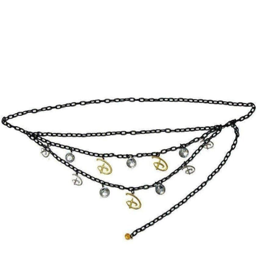 Shop Buckle Down Products Buckle Down Products Disney Logo Charm Chain Belt Belt for women – premium loungewear and festival fashion at Spoiled Brat