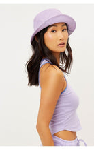 Shop Frankies Bikinis Frankies Bikinis Lilac JAX Bucket Hat Hat for women – premium loungewear and festival fashion at Spoiled Brat
