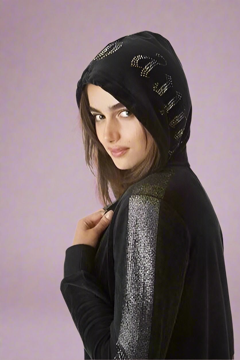 Juicy Couture Anniversary Long Sleeved Velour Hoodie by Juicy Couture – Hoodie – S | Spoiled Brat UK