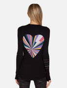 Shop Lauren Moshi Lauren Moshi McKinley Rays of Love Thermal Top Long Sleeved Top for women – premium loungewear and festival fashion at Spoiled Brat