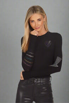 Shop Lauren Moshi Lauren Moshi McKinley Rays of Love Thermal Top Long Sleeved Top for women – premium loungewear and festival fashion at Spoiled Brat