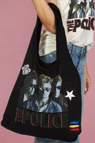 Shop Lauren Moshi Lauren Moshi Taylor The Police Band Tote Bag Tote Bag for women – premium loungewear and festival fashion at Spoiled Brat