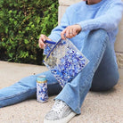 Shop Packed Party Packed Party Spirit Squad True Blue Confetti Everything Pouch Clutch Bag for women – premium loungewear and festival fashion at Spoiled Brat