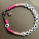 Shop Rad and Refined Rad & Refined Spoiled Brat Beaded Bracelet Anklet for women – premium loungewear and festival fashion at Spoiled Brat