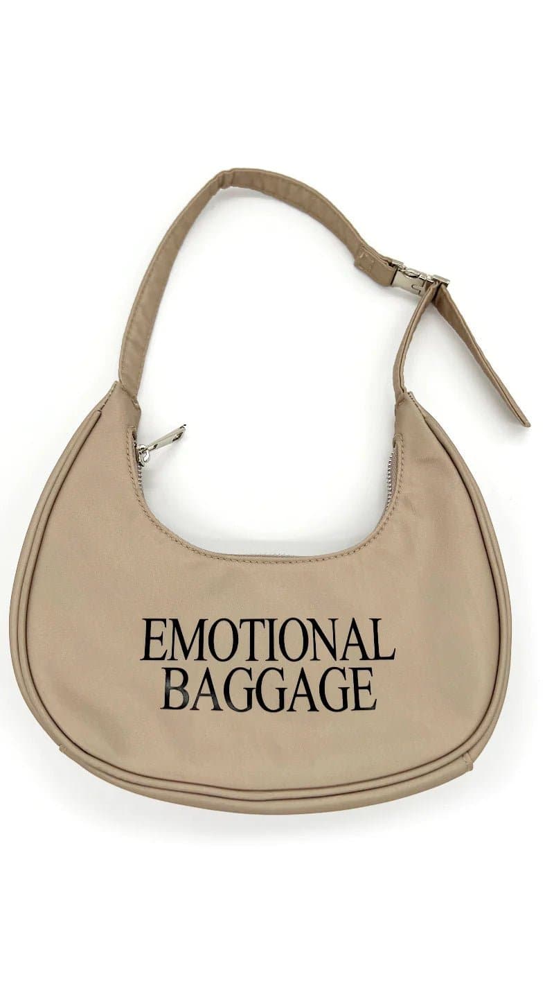 Shop Basic Pleasure Mode Basic Pleasure Mode Emotional Baggage 90s Shoulder Bag online at Spoiled Brat