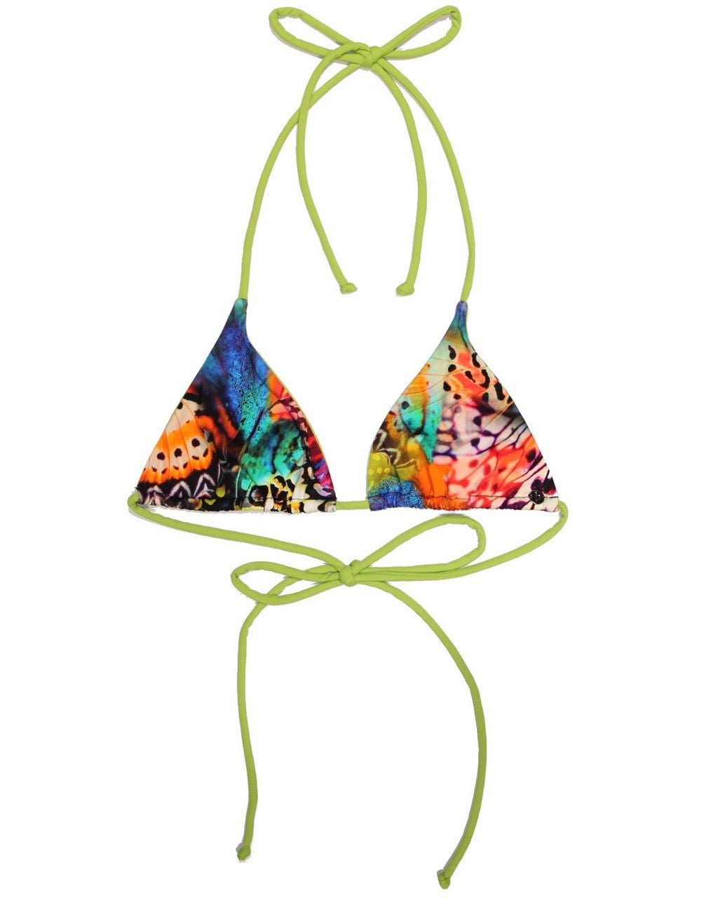 Shop Bitching &amp; Junkfood DUA Bikini Top Butterfly Abstract - Premium Bikini Top from Bitching &amp; Junkfood Online now at Spoiled Brat 