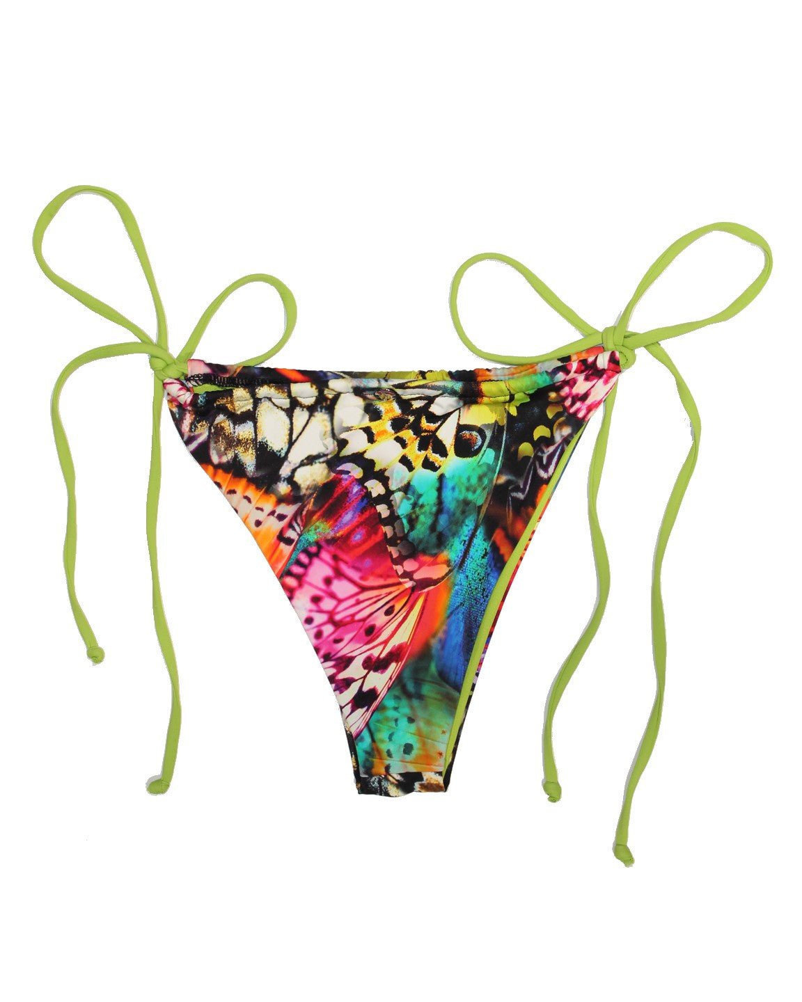 Shop Bitching &amp; Junkfood LIZZO Bikini Bottom in Abstract Butterfly - Premium Bikini Bottoms from Bitching &amp; Junkfood Online now at Spoiled Brat 