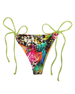 Shop Bitching & Junkfood LIZZO Bikini Bottom in Abstract Butterfly - Premium Bikini Bottoms from Bitching & Junkfood Online now at Spoiled Brat 