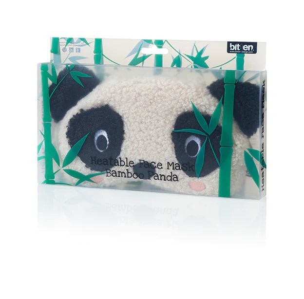 Shop Bitten Design Heatable Panda Face Mask - Premium Face Mask from Bitten Online now at Spoiled Brat 