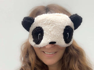 Shop Bitten Design Heatable Panda Face Mask - Premium Face Mask from Bitten Online now at Spoiled Brat 