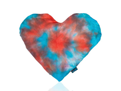 Shop Bitten Design Huggable Tie Dye Heart - Premium Hot Water Bottle from Bitten Online now at Spoiled Brat 