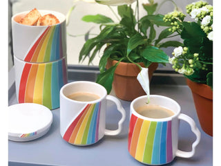 Shop Bitten Over The Rainbow Stackable Mug Set - Premium Mug from Bitten Online now at Spoiled Brat 