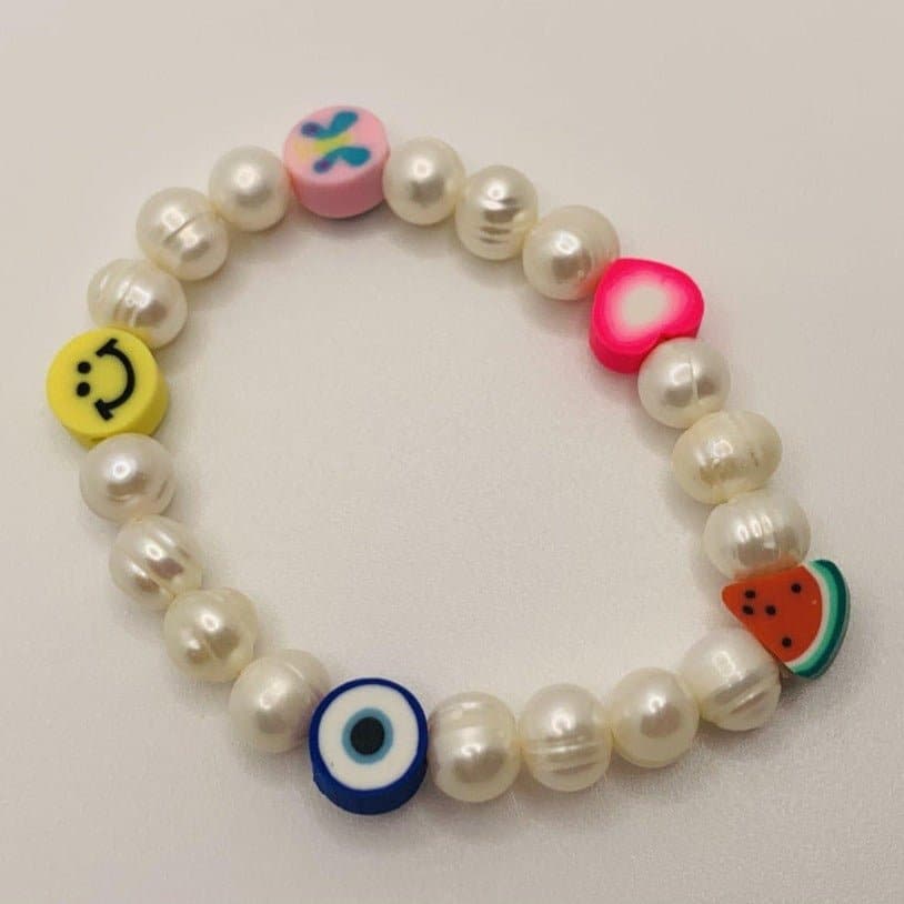 Shop Bracha Bracha All Fun Pearl Bracelet online at Spoiled Brat