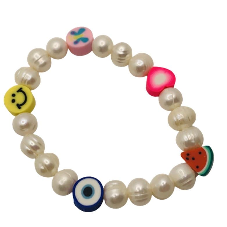 Shop Bracha Bracha All Fun Pearl Bracelet online at Spoiled Brat