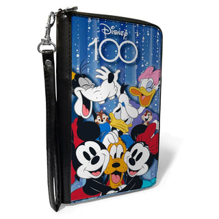 Shop Buckle Down Disney 100 Photo Booth PU Zip Around Wallet Rectangle - Premium Wallet from Buckle Down Products Online now at Spoiled Brat 