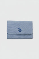 Shop Buckle Down Products Buckle Down Disney Logo Sky Blue Fold Over Wallet Wallet for women – premium loungewear and festival fashion at Spoiled Brat