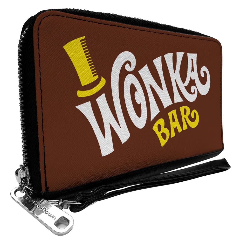 Shop Buckle Down Products Buckle Down Disney WONKA PU Zip Around Wallet Rectangle online at Spoiled Brat