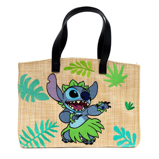Shop Buckle Down Lilo and Stitch Raffia Straw Embroidered Tote Bag - Spoiled Brat  Online