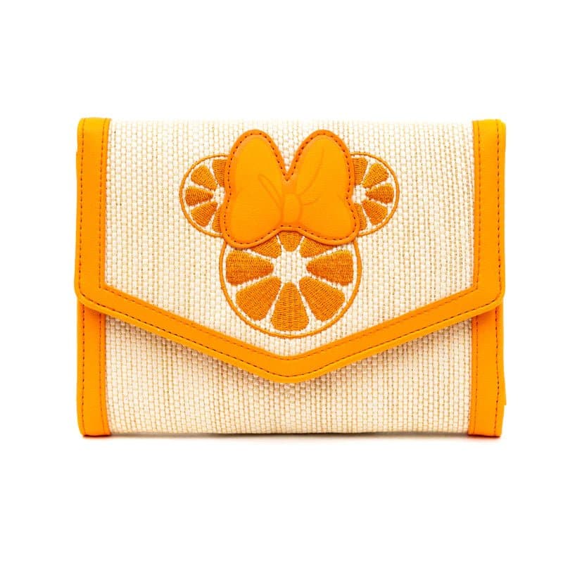 Shop Buckle Down Products Buckle Down Minnie Mouse Citrus Raffia Cross Body Bag online at Spoiled Brat