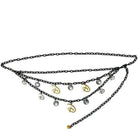 Shop Buckle Down Products Buckle Down Products Disney Logo Charm Chain Belt Belt for women – premium loungewear and festival fashion at Spoiled Brat