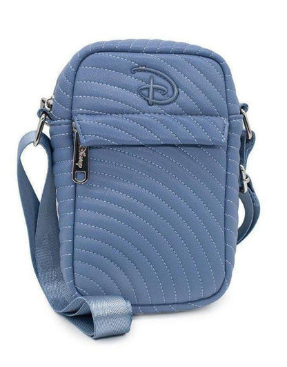 Shop Buckle Down Products Disney Logo Pastel Blue Crossbody Bag - Premium Cross Body Bag from Buckle Down Products Online now at Spoiled Brat 