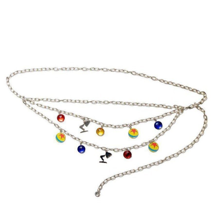 Shop Buckle Down Products Disney Pixar Luxo Charm Chain Belt - Premium Belt from Buckle Down Products Online now at Spoiled Brat 